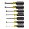 Nut Driver Set, Magnetic Nut Drivers, 3-Inch Shaft, 7-Piece