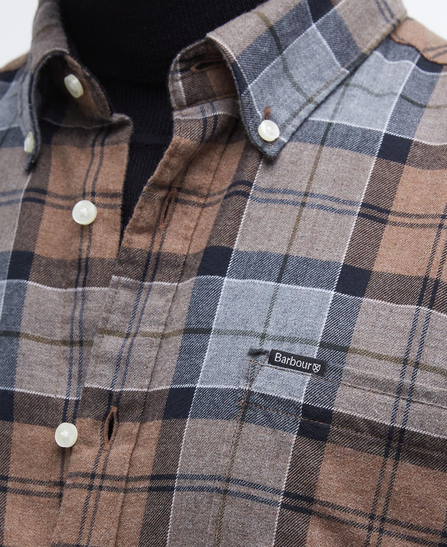 Camicia Rasay a maniche lunghe dalla vestibilità leggermente aderente image number 5