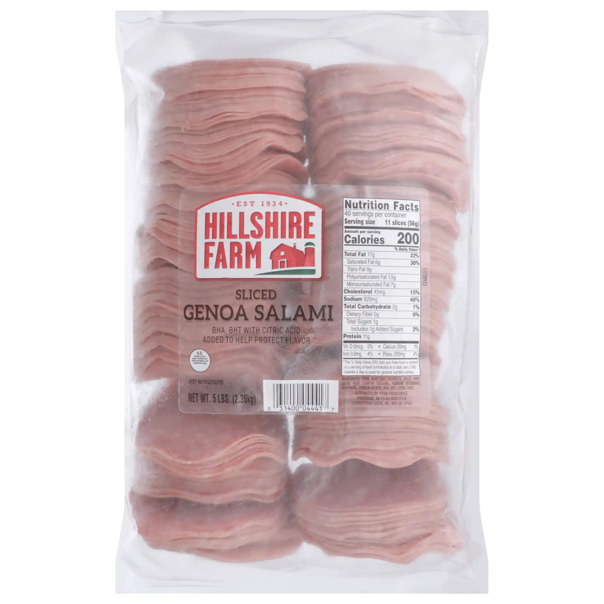 Hillshire Farm® Sliced Genoa Salami_image_21