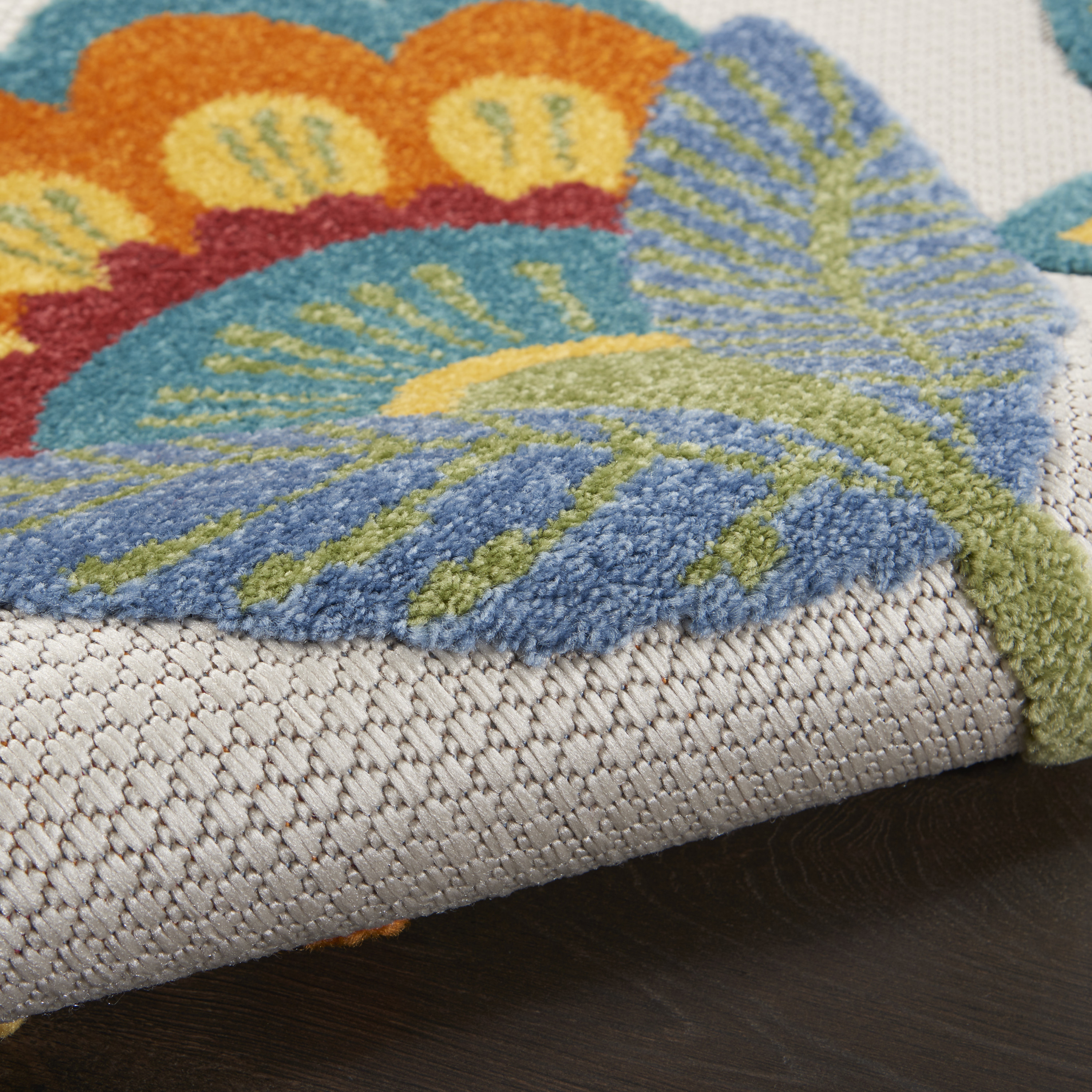Nourison Aloha 6' x 9' Multicolor Contemporary Rug
