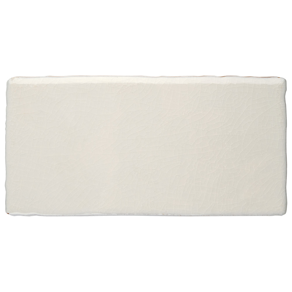 Antic Craquelle White 3 in. x 6 in. Ceramic Wall Tile