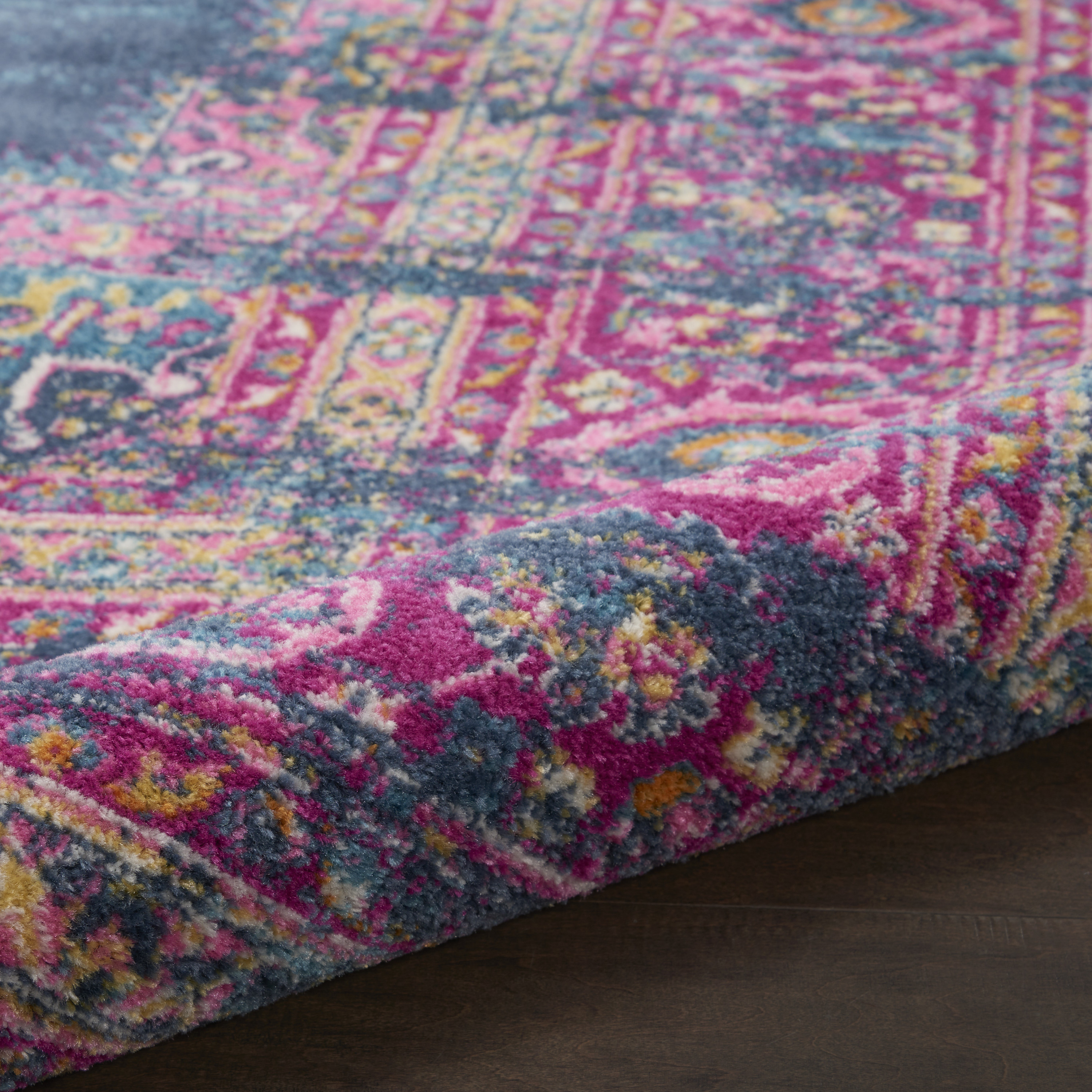 Nourison Passion 12' x 15' Blue Bohemian Indoor Rug