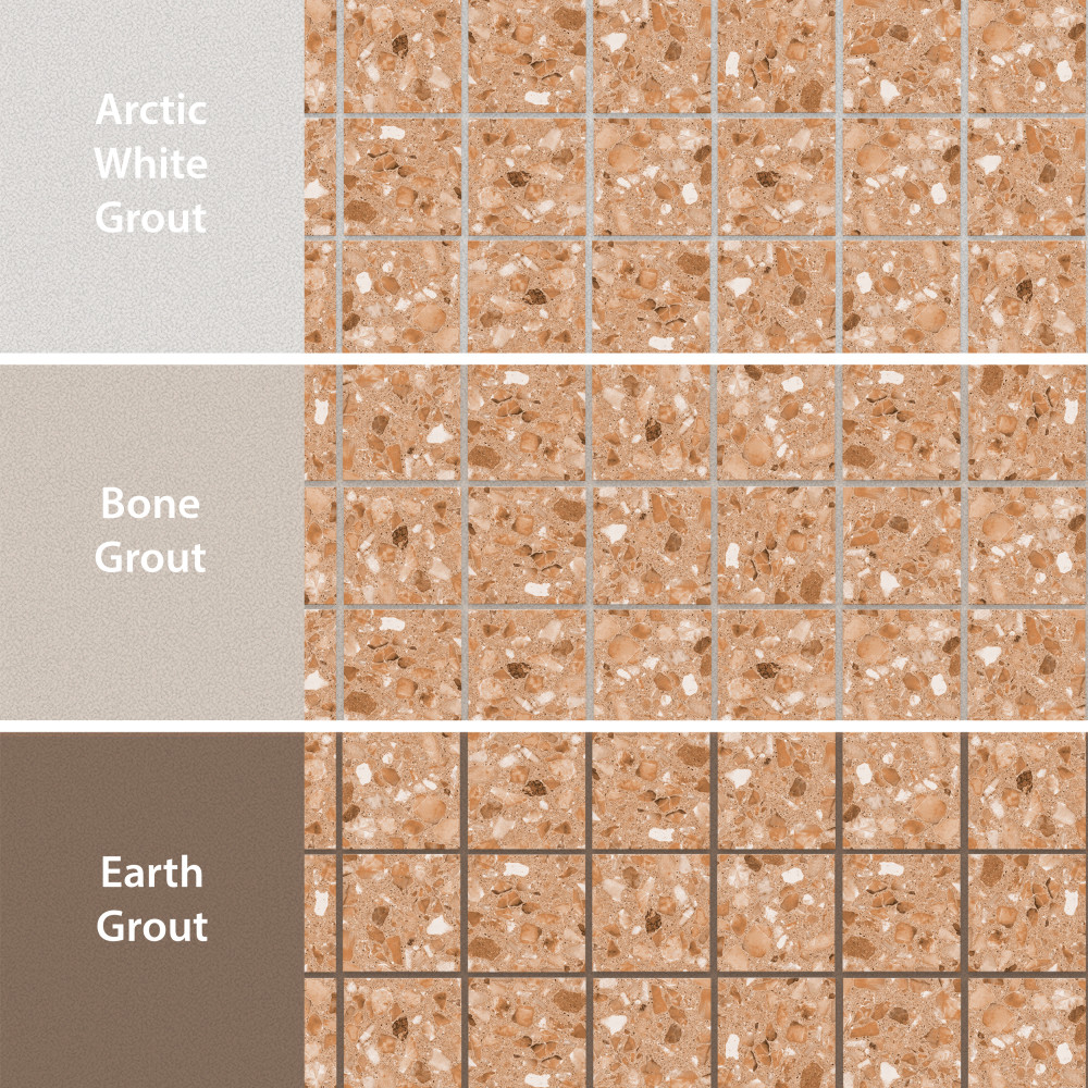 Riviera Taco Rojizo 1-5/8 in. x 1-5/8 in. Porcelain Floor and Wall Tile