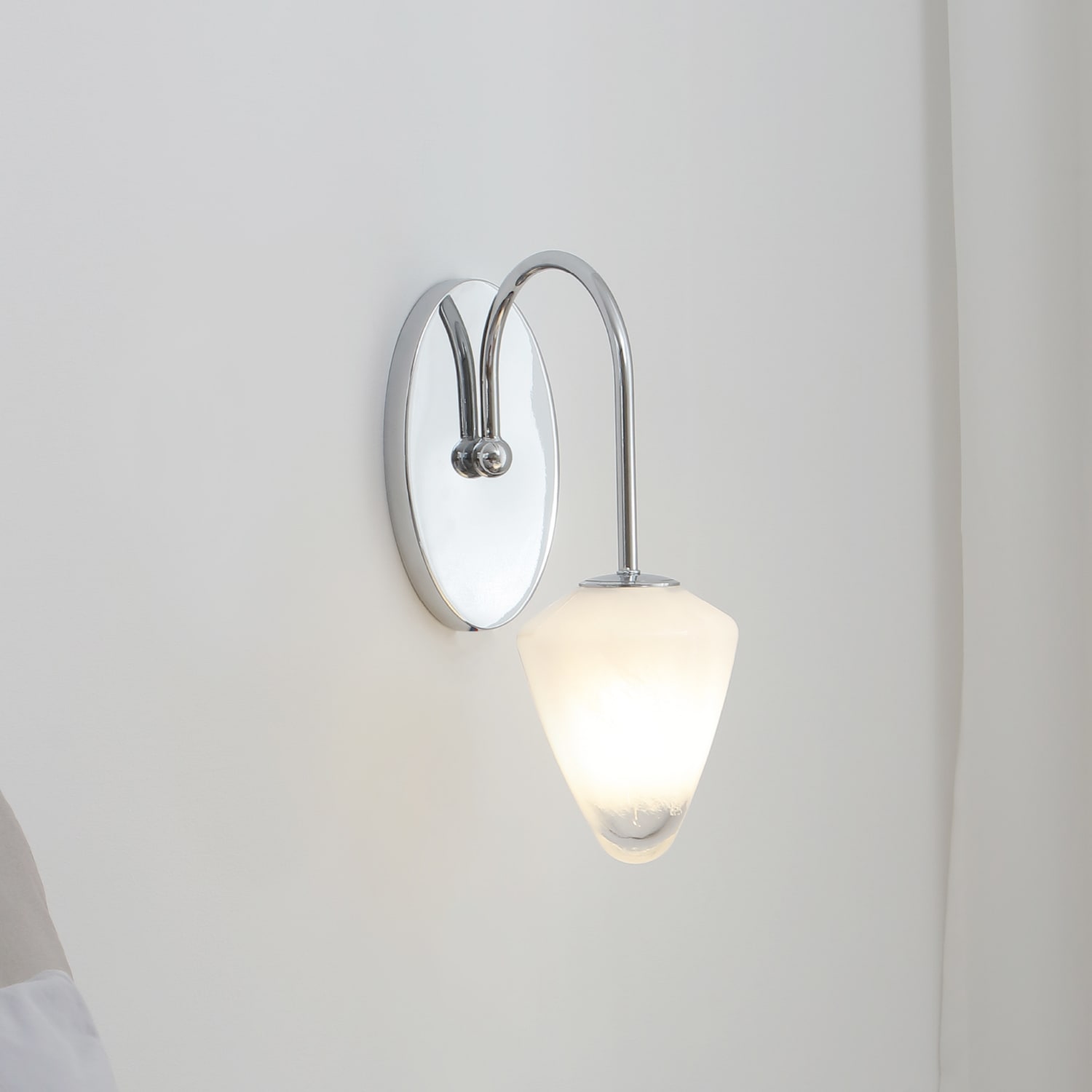 Nimbus 1 Light Wall Sconce — installation 1