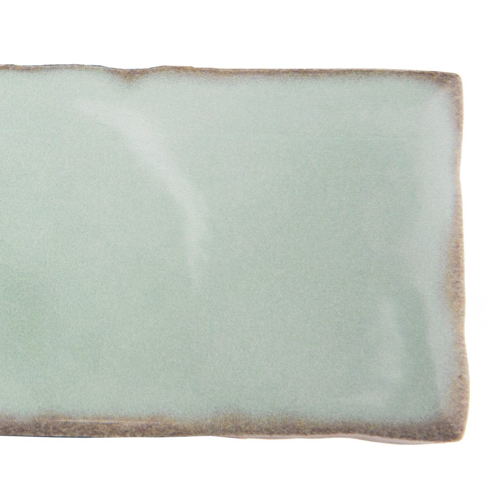 Hudson Studio Soho Brick Mint 1-7/8 in. x 9-3/4 in. Ceramic Wall Tile