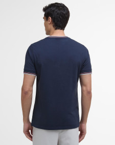 Ethan Tipped T-Shirt Navy