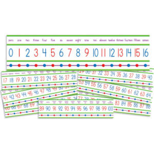 Numbers 0-100! Mini Bulletin Board Set