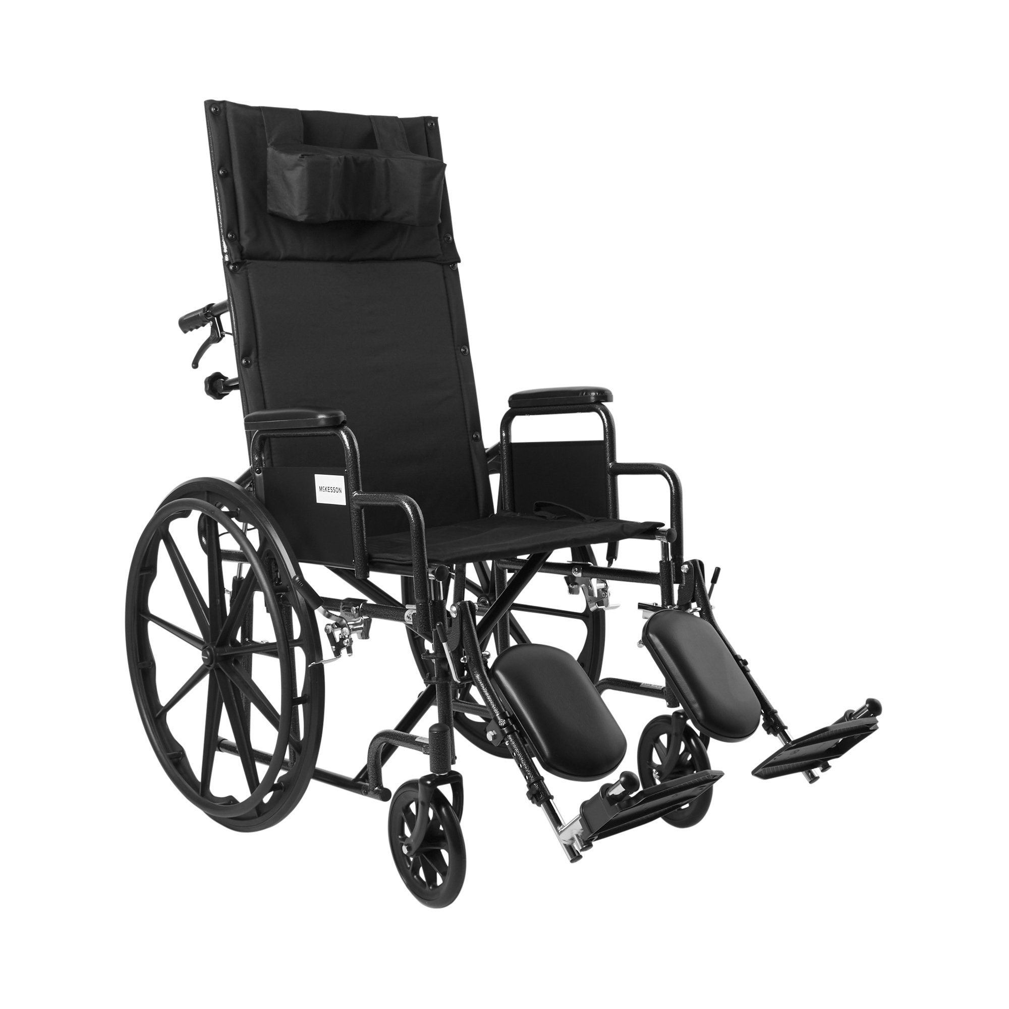 McKesson Reclining Wheelchair, 20-Inch Seat Width MK 1065291