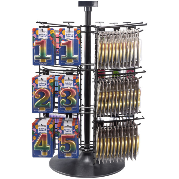 Double Numeral Assortment Candle Assortment (Rack Not Included)
