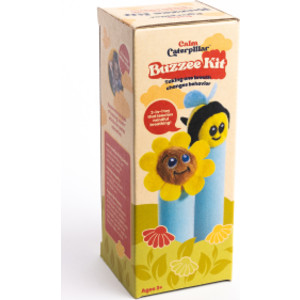 Buzzee Breathing Fidget Tool, Bee and Flower Design, Blue/Yellow