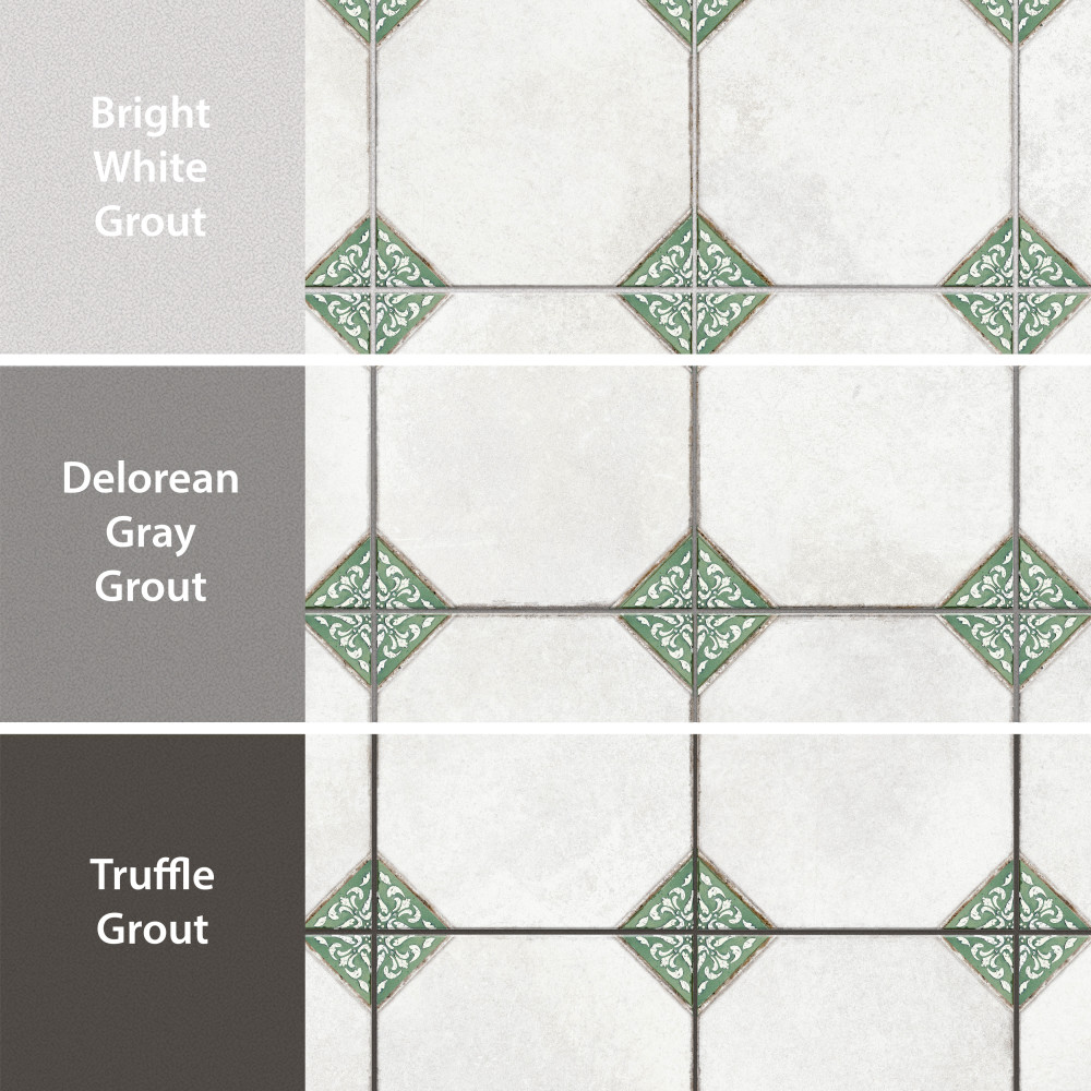 Englishtown Garden 12-7/8 in. x 12-7/8 in. Porcelain Floor and Wall Tile