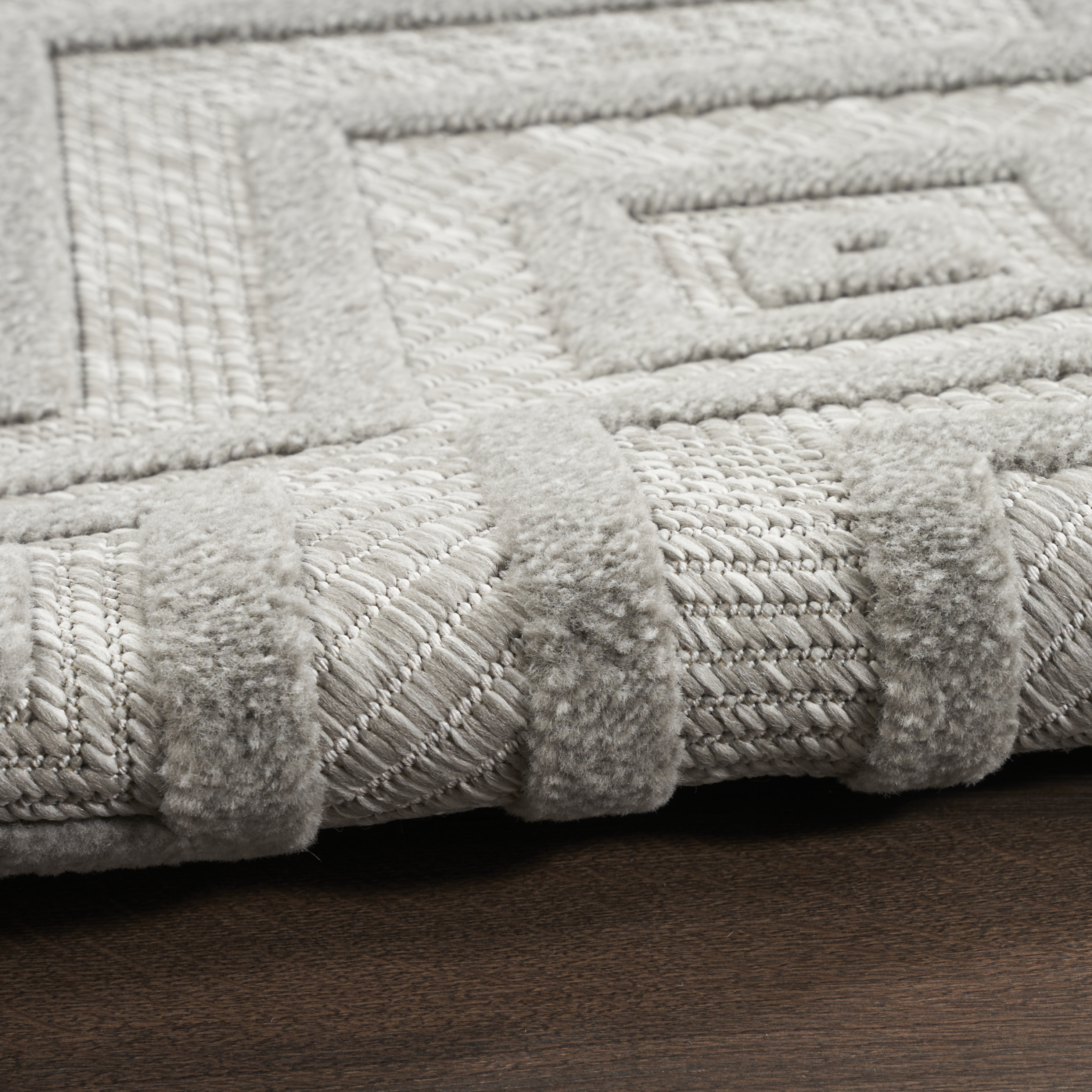 Nourison Versatile 8' x 10' Silver Grey Modern Rug