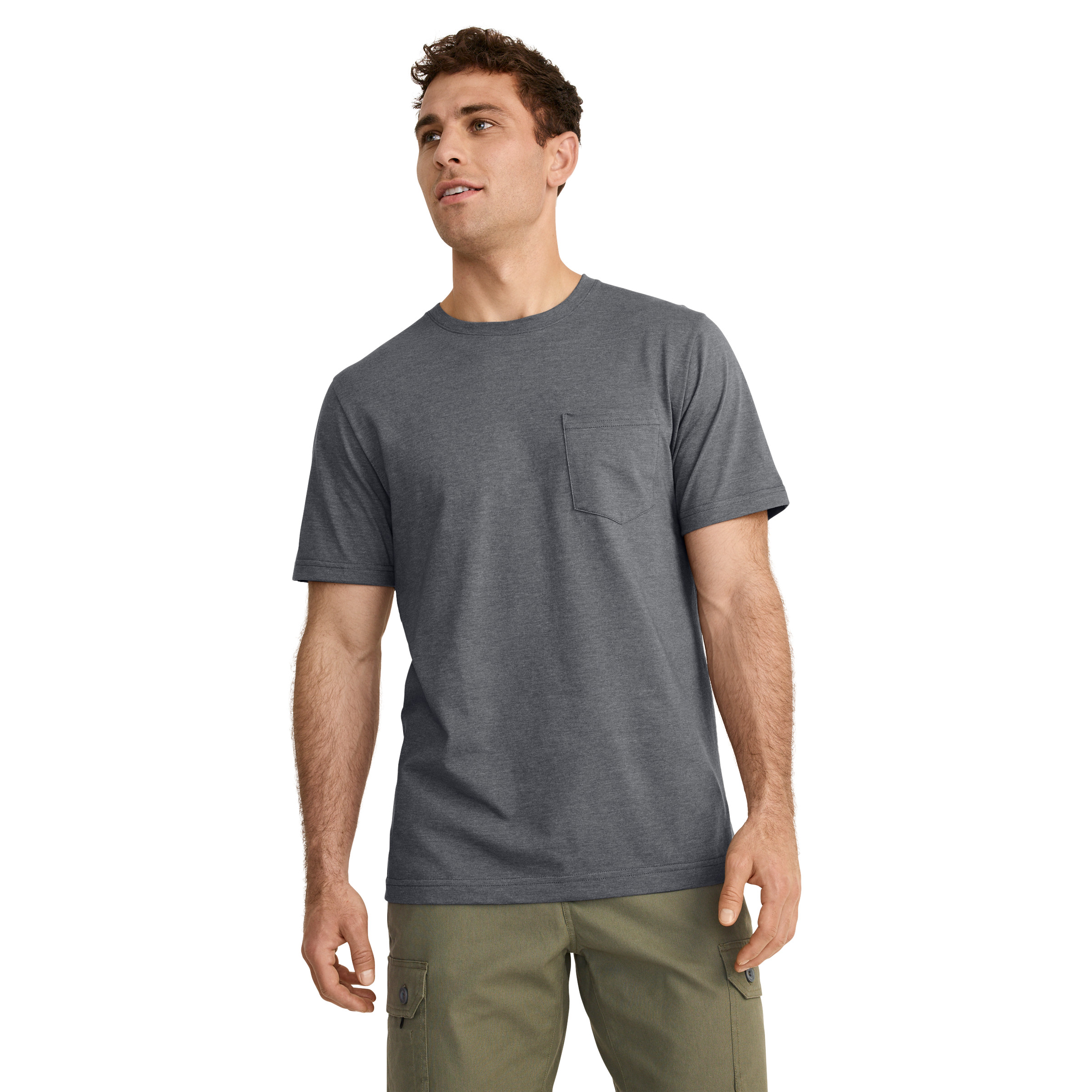Jockey Men's Made in America Heritage Short Sleeve Pocket Tee - Picture 33 of 46