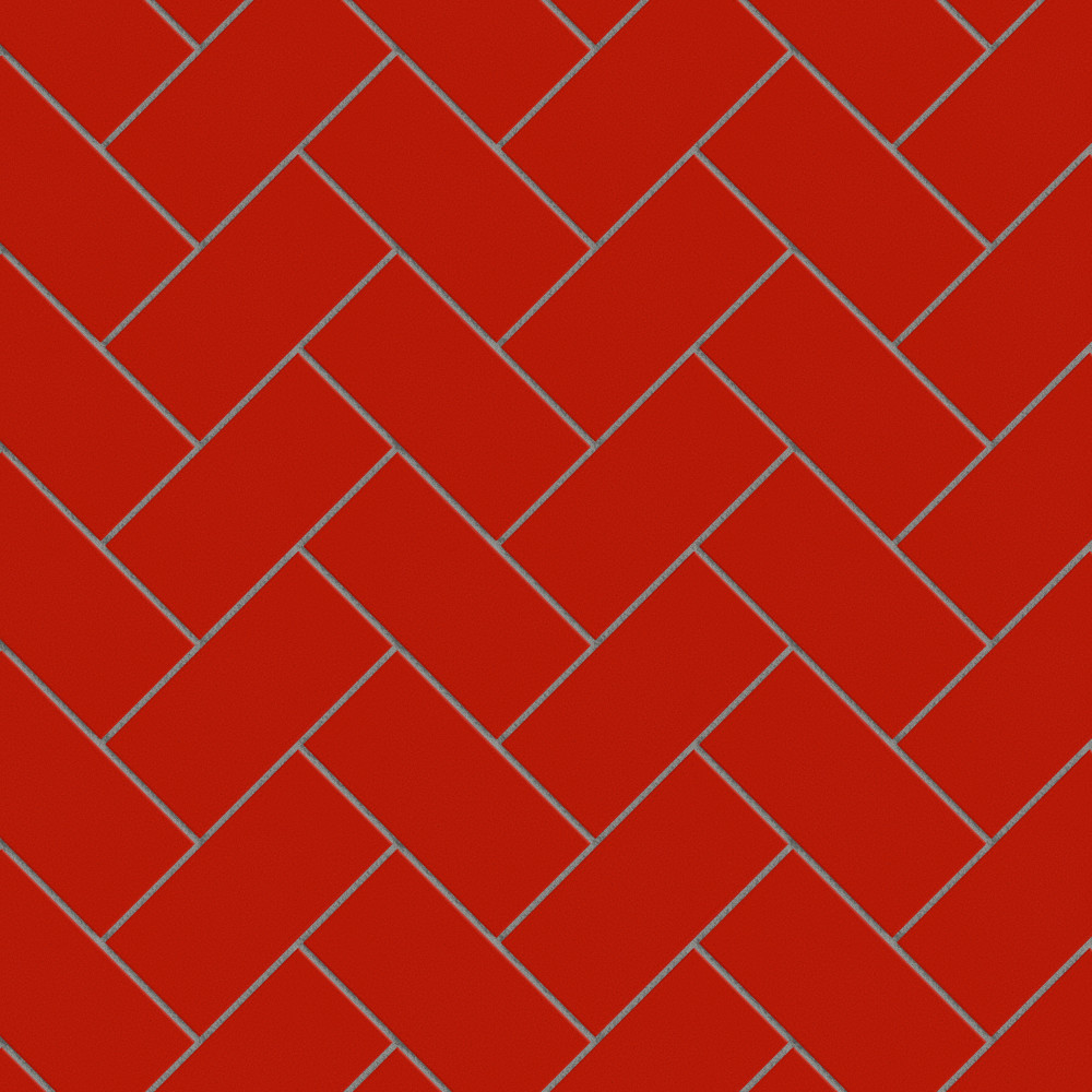 Projectos Bold Red 3-7/8 in. x 7-3/4 in. Ceramic Floor and Wall Tile