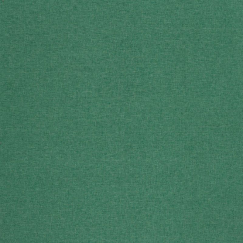 Green woven fabric swatch occupying the entire frame (subtle crosshatch texture), lying flat and taut, providing a uniformly lit, neutral background with muted teal-green color.