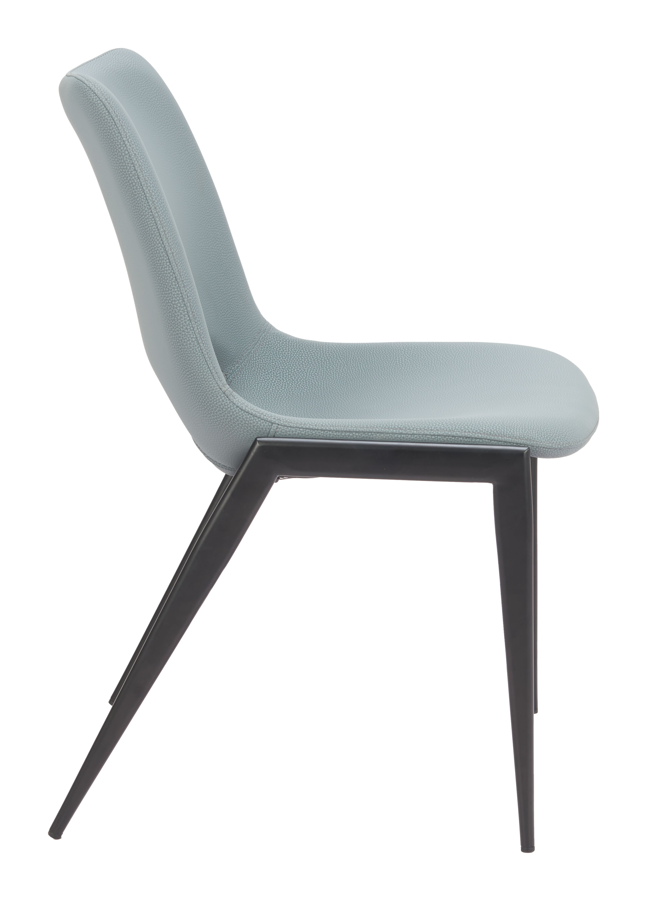 Desi Armless Dining Chair (Set of 2) Azure Gray product image