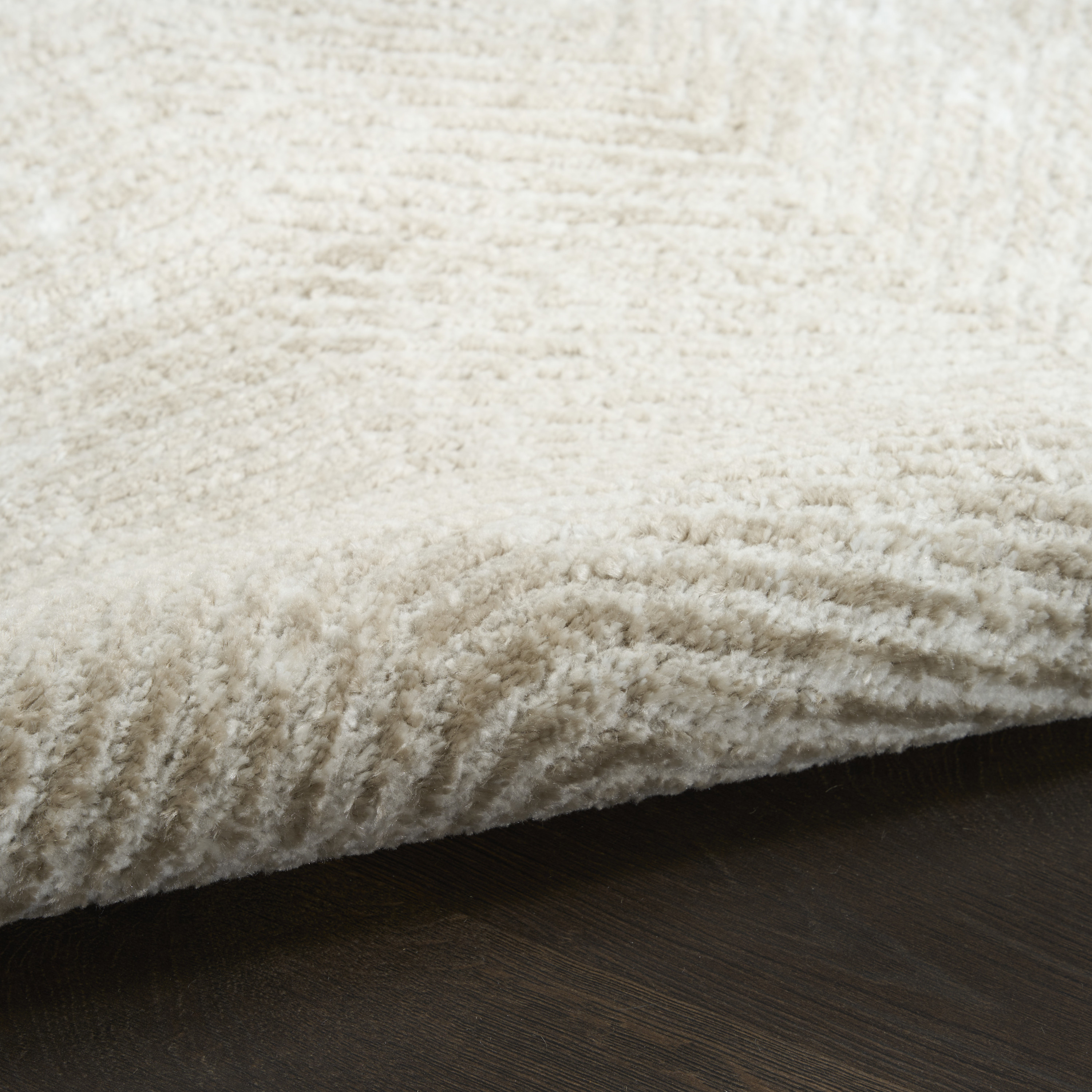 Nourison Dekor 4' x 6' Ivory Taupe Modern Indoor Rug