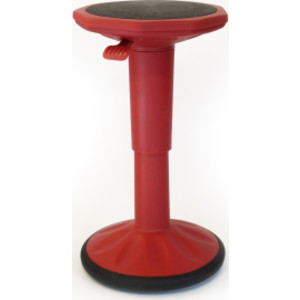 Adjustable Wobble Stool, Red