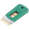 Unger, ErgoTec, 1.5", Safety Scraper, Green