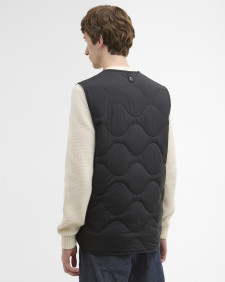 Barbour x ARKET Aron Gilet Black