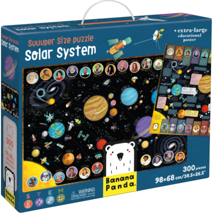 Suuuper Size Puzzle, Solar System, Ages 7+