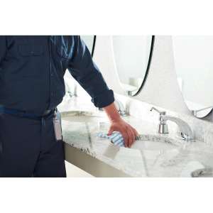 Rubbermaid Commercial, HYGEN, Disposable Microfiber Cloth, 12"x12", Blue/White