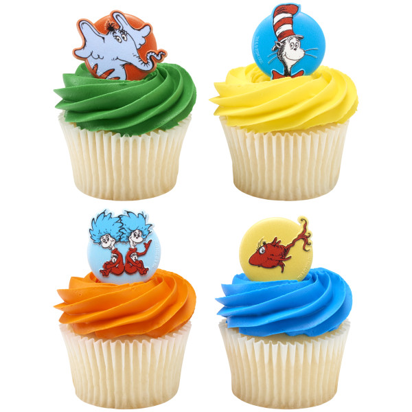 Dr. Seuss Assortment Cupcake Rings