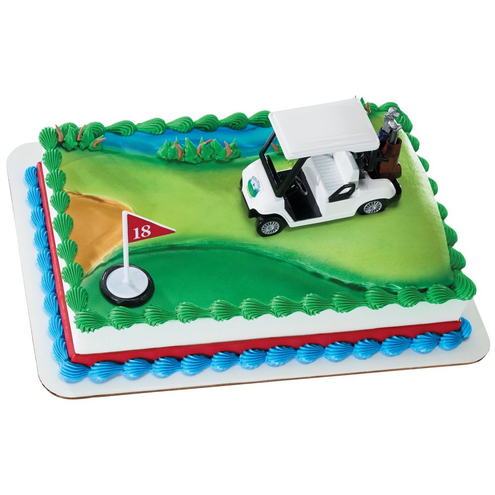 Image Cake Heading for the Green
