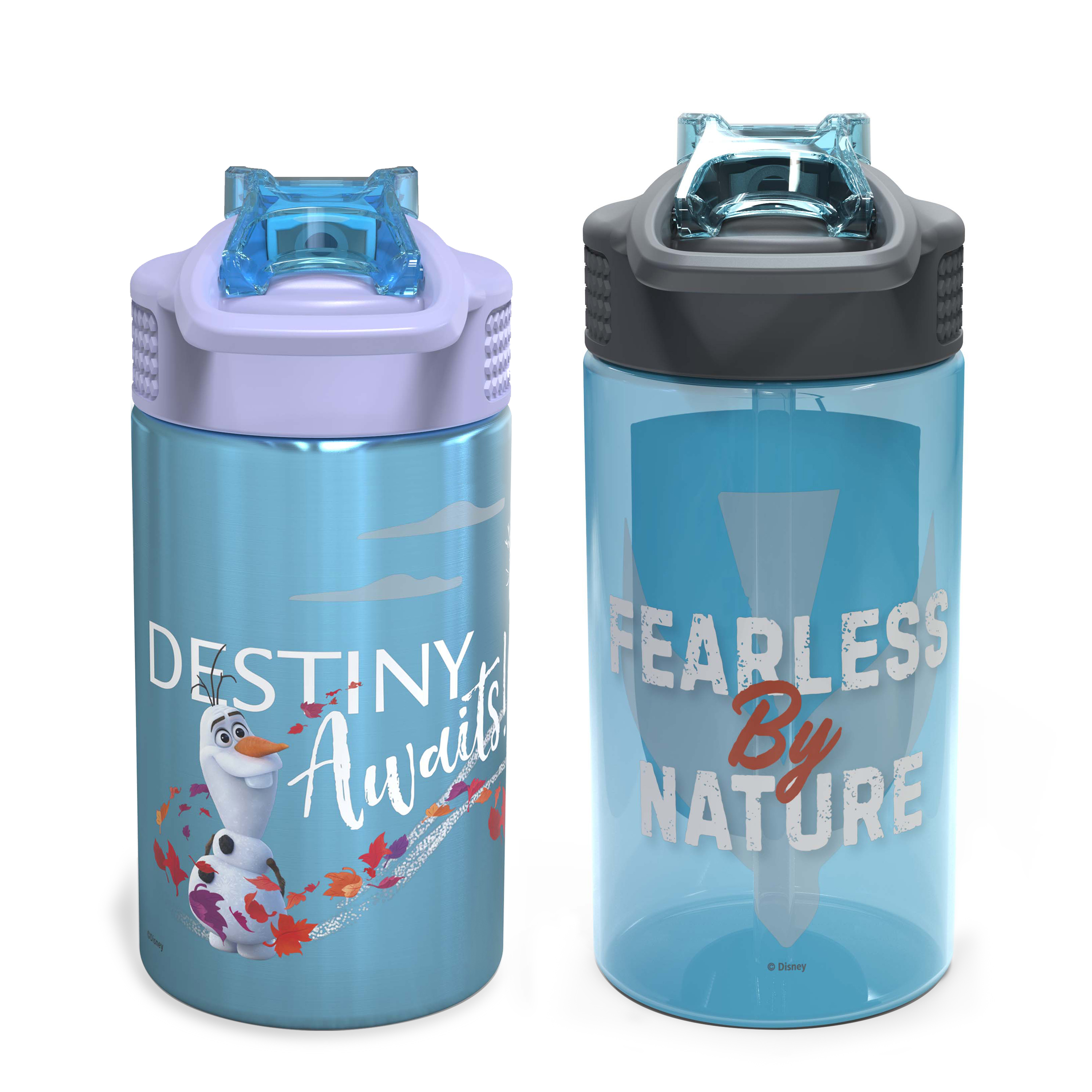 Disney Frozen 2 Movie 15.5 ounce Water Bottle, Anna , Elsa and Olaf, 2-piece set slideshow image 4 Disney Frozen 2 Movie 15.5 ounce Water Bottle, Anna , Elsa and Olaf, 2-piece set slideshow image 4