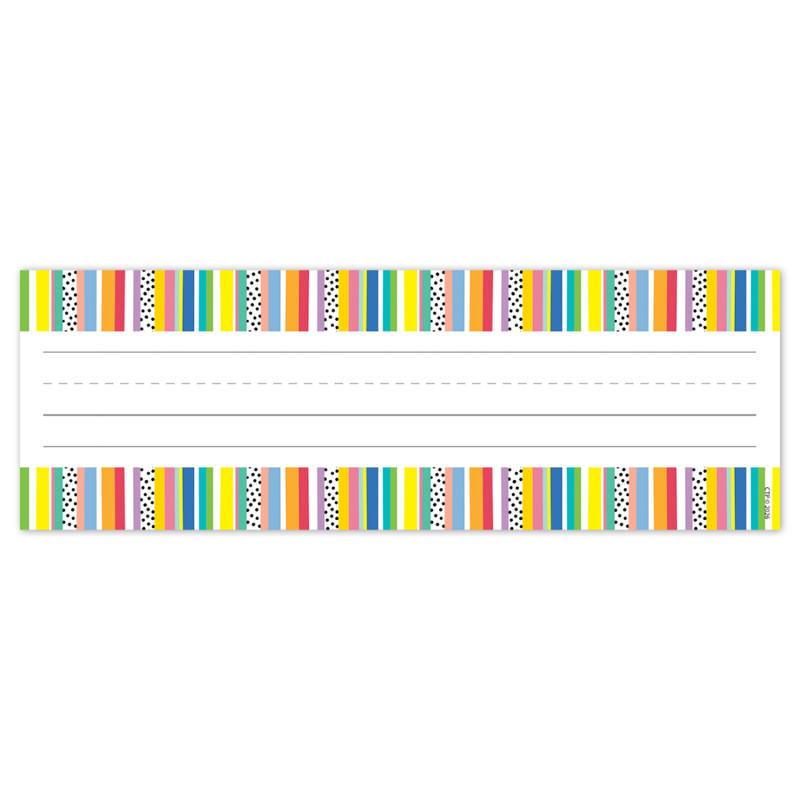 Stripes and Dots Name Plates