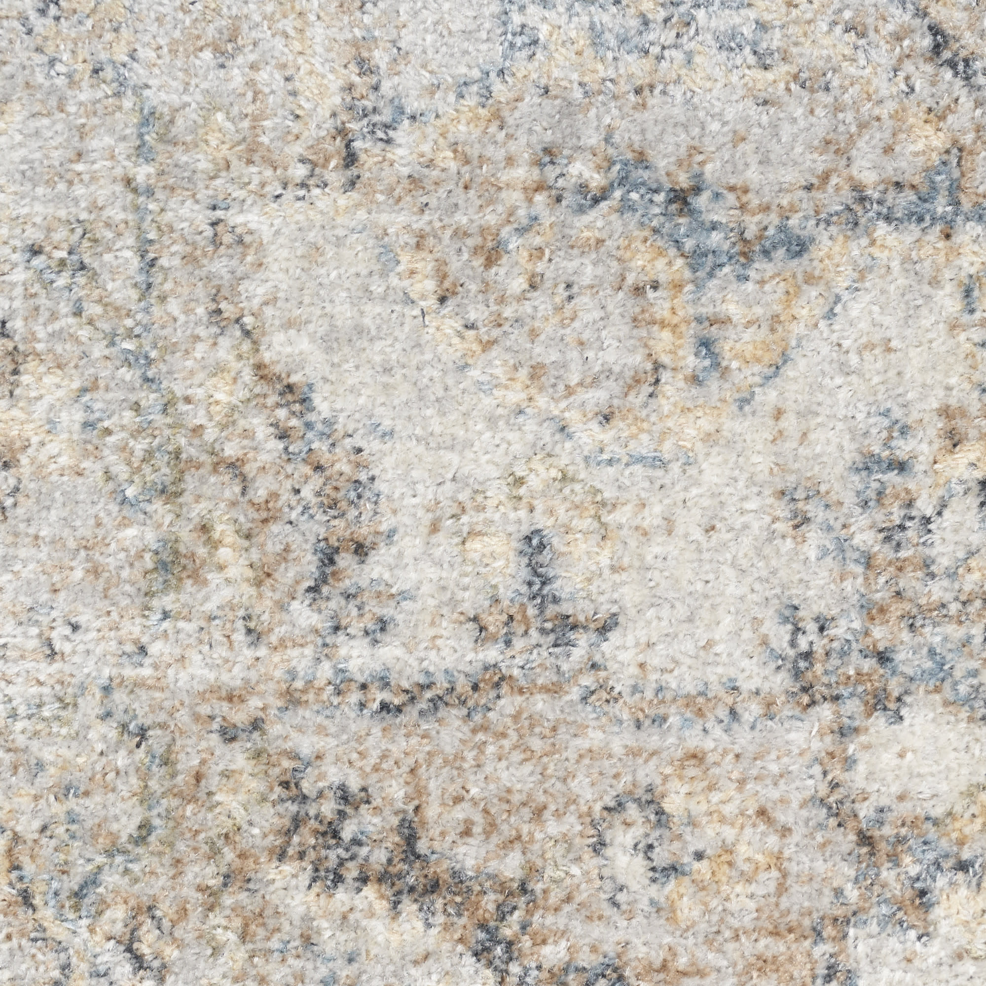 Nourison Astra Machine Washable 4' x 6' Silver Grey Vintage Indoor Rug