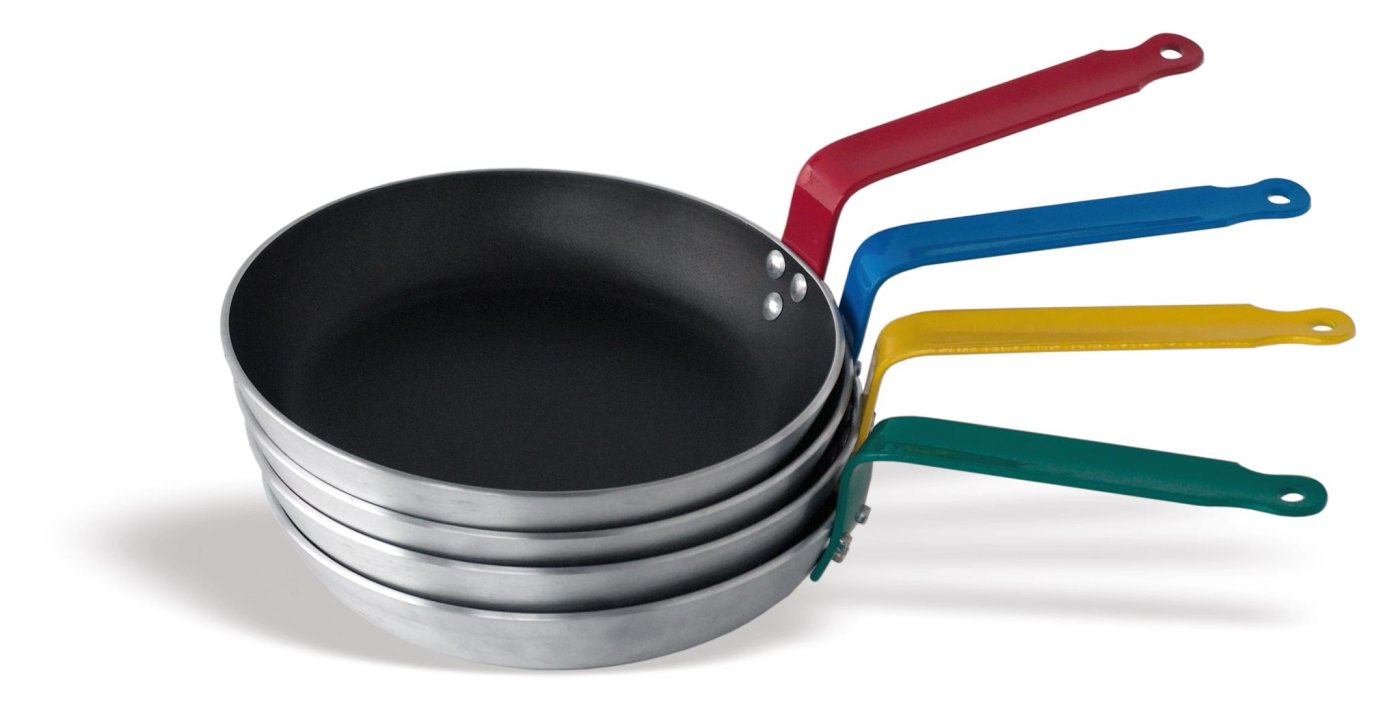 Alu Pro Hercules frying pan 28 cm aluminum with nonstick coating and blue handle