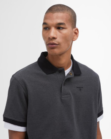 Essential Sports Mix Short-Sleeved Polo Shirt Classic Black