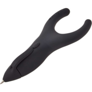Ergo-Sof Retractable Ballpoint Pen, Black, Black Ink