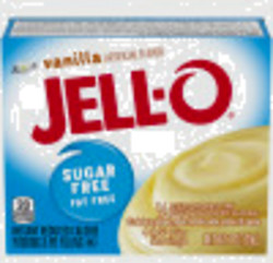 Jell-O Vanilla Sugar Free Fat Free Instant Pudding & Pie Filling, 1 oz Box image