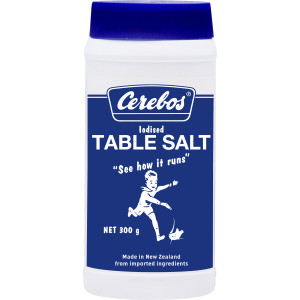 cerebos® iodised table salt 300g image