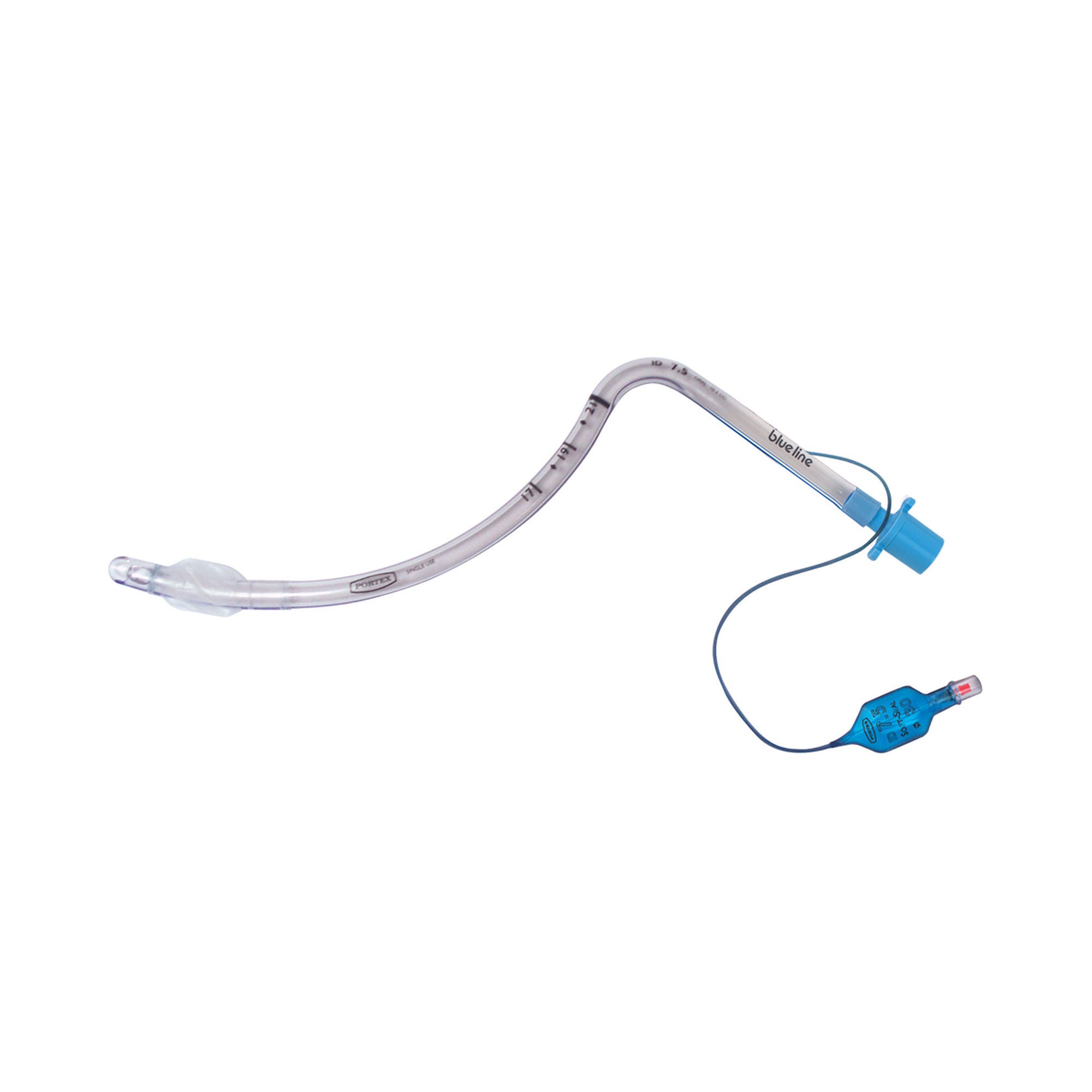 ICU Medical FKA Smiths Medical TUBE, TRACH POLAR PREFORMED 7.5MM (10/BX)