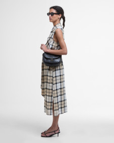 Agnes Midi Dress Safari Dress Tartan