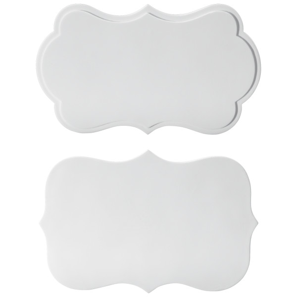 Plaque Assortment Gum Paste Layon