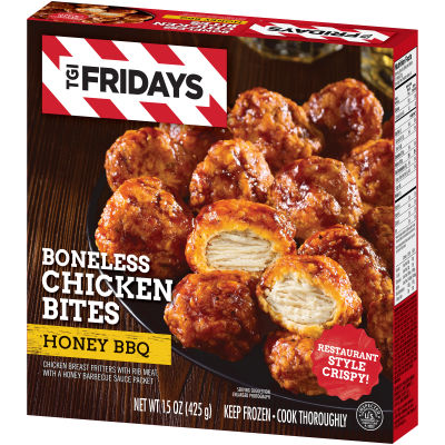 TGI Fridays Honey BBQ Boneless Chicken Bites, 15 oz Box