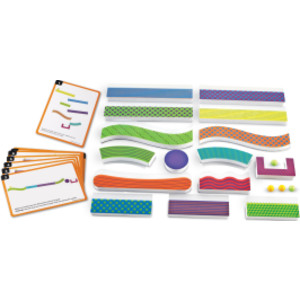 Tumble Trax&trade; Magnetic Marble Run