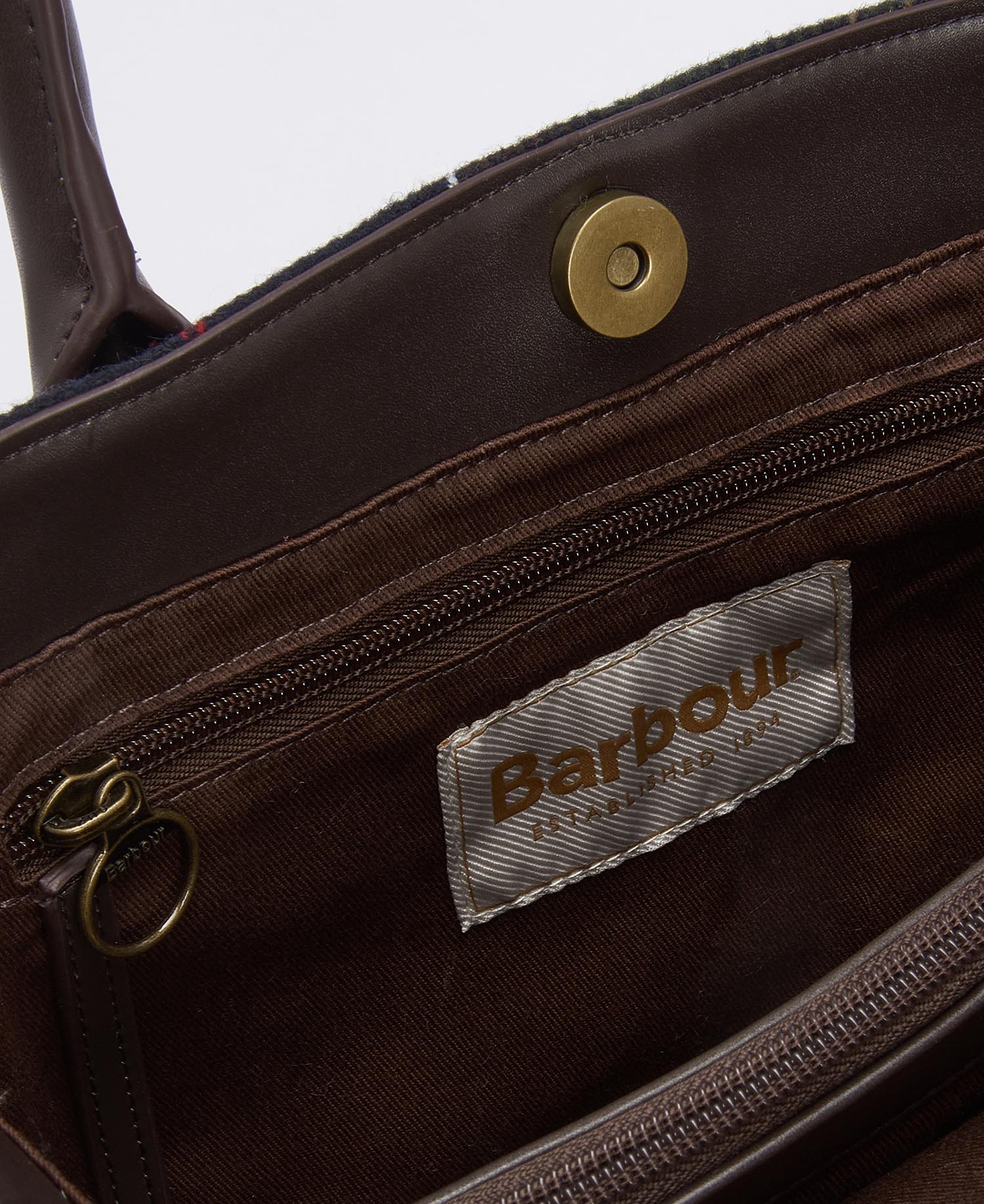Barrhill Tartan Tote Bag image number 4