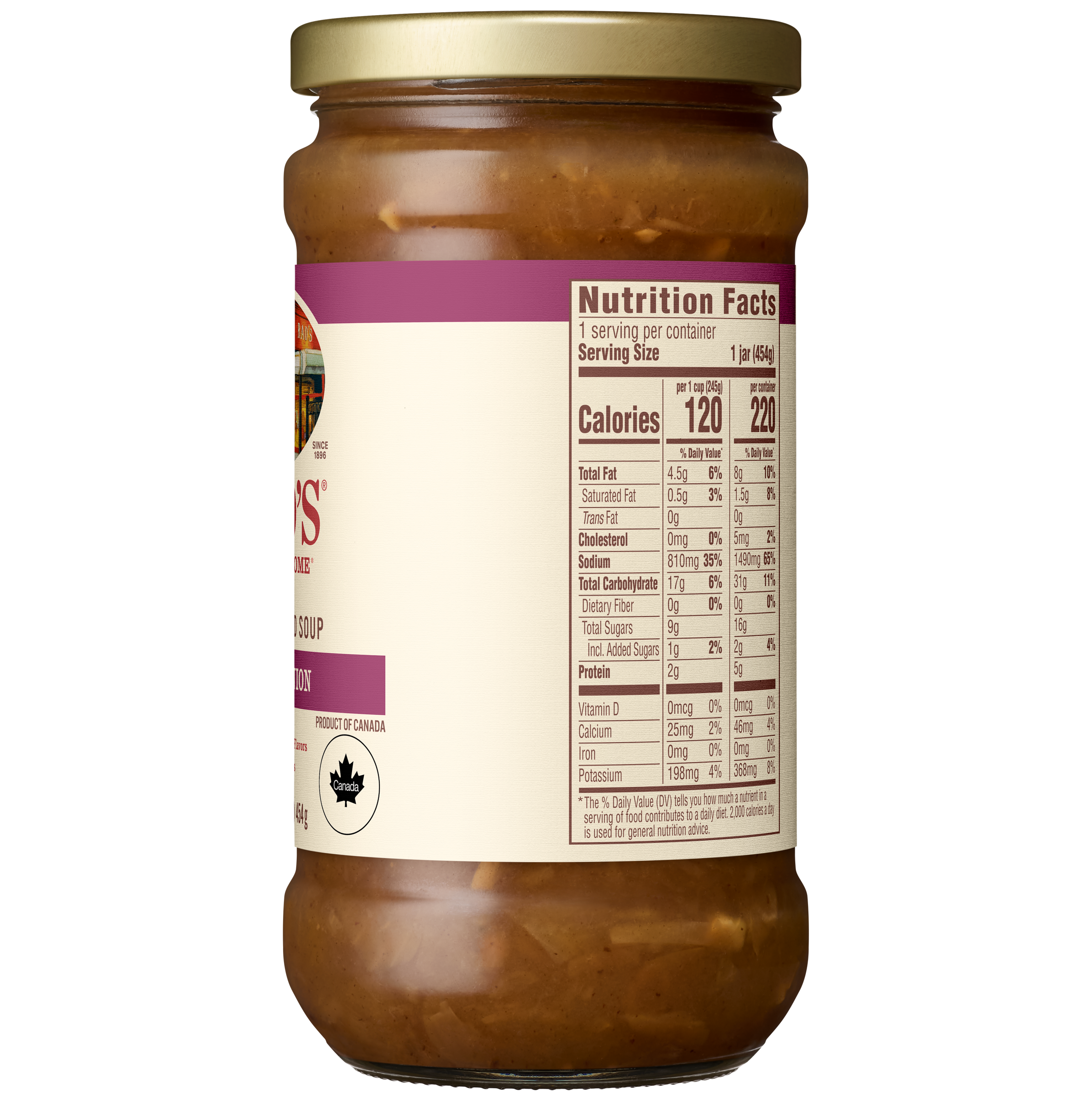 French Onion Soup, 16 oz - Right Image