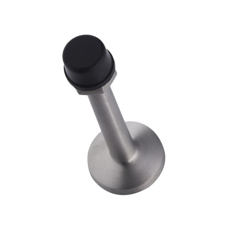 Door Stop Wall Mounted Round 77mm Projection