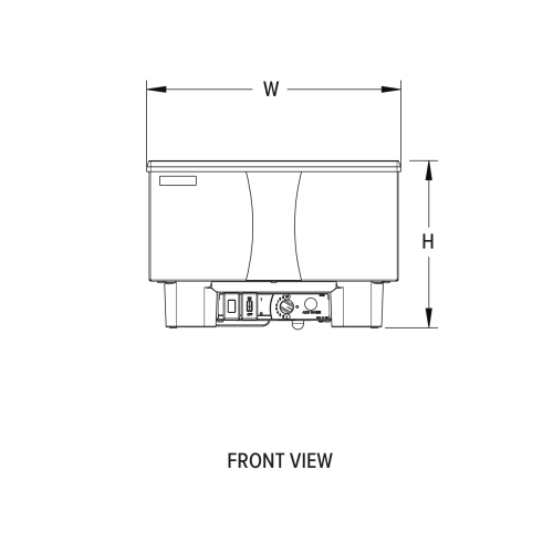 Engineering front view