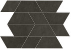 Optix Black 12×14 Angle Mosaic Silk