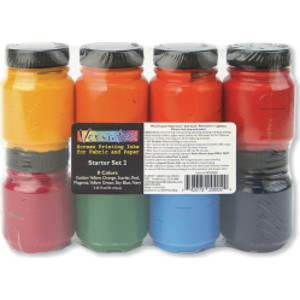 Versatex Screen Printing Ink Starter, Set #2, Set of 8