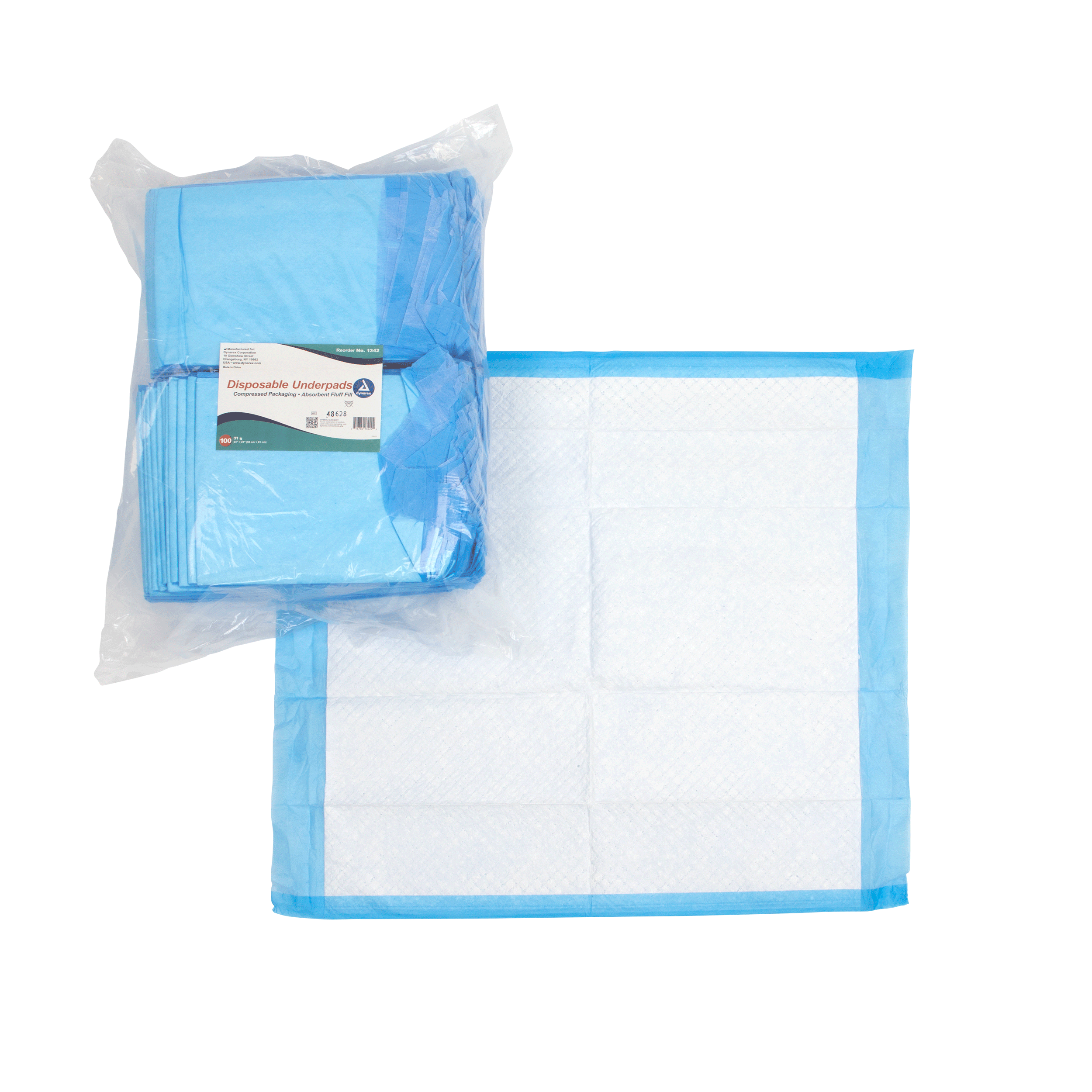 Disposable Underpads, 23 x 24 (31 g)