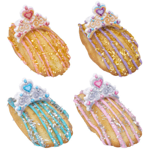 Crown Jewels Cupcake Rings