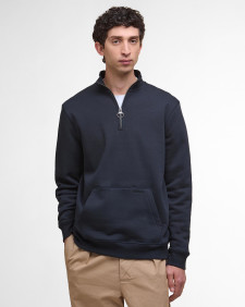 Cragwell Relaxed Half-Zip Sweatshirt Dark Navy
